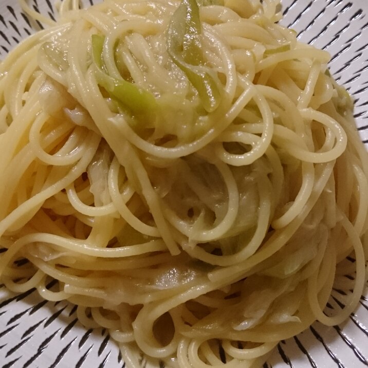 トロ～っと甘いネギパスタ